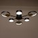 Causteen with PDU 2301/6BK LED 120W 3000-6000K Black 75x75x8 cm Bayerlux