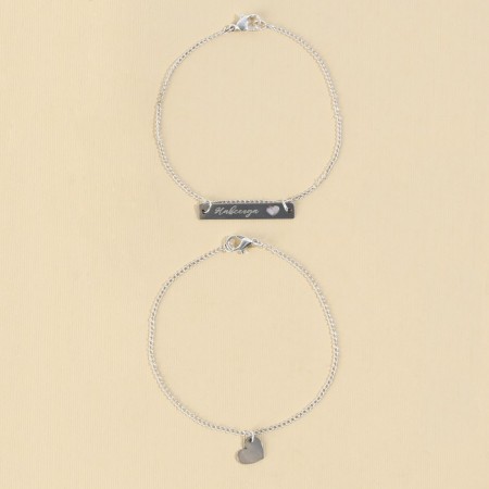 Bracelets Demetrons "to the Moon", 2 pcs, length 20 cm-4