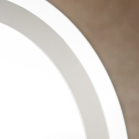 Round mirror, D = 65 cm with 2 plates, with sandblasting graphics-1