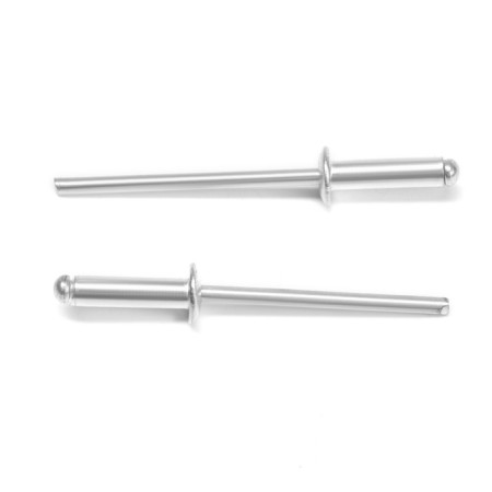 Rolls of the tundra krep, exhaust, aluminum-old, 3.2x10 mm, unpainted, 1000 pcs