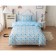 Bed linen children's “dinosaurics”, size 160x230 cm, 160x220 cm, 50x70 cm