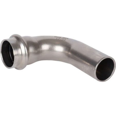 The single-range square Rommer RSS-0002-000022, VPR-NPR, D = 22 mm, 90 °, press, stainless steel. steel-4