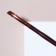 Brush soffee makeup, beveled, 13 (+/- 1) cm, brown/bronze color