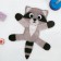 Set for creativity. Fetra toy with magnets "raccoon"