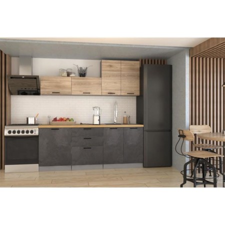 Cabinet hinged 1 software loft 300x600x360 Rustik Natural-1