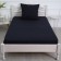 Set 1.5sp black 8-3 (sheet 150x215cm, pillowcase 70x70cm) calico, 120g/m, HL100%