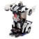 Robot radio -controlled "policeman", transforms, light and sound effects