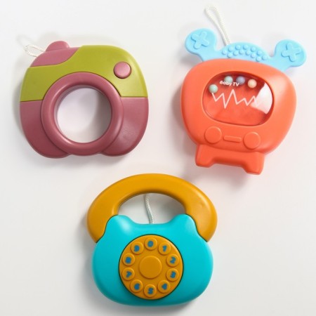 Set of rattles "Morning", 6 pcs., In gift packaging-1