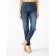 Women's jeans with a high landing CONTE Elegant Relaxed MOM, size S, Sky Blue color