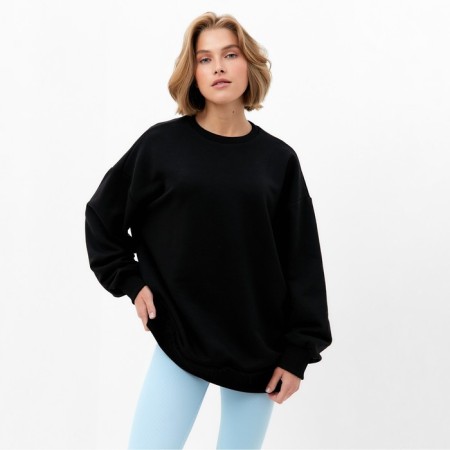 Jumper (sweatshirt) Women's Minaku: Casual Collection Black Color, Rr. 52-4