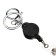 Baig-carman vertical plastic, external 110x70mm, internal 85x54mm, roulette 40cm, black.