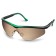 Protective glasses Kraftool Basic 110319, open type, anti -recovery, brown