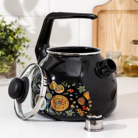 Kettle PASTA, 3 l, induction, black color-1