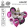 Bouquet of balls “Hb to You”, cat, latex, foil, set 7 pcs.