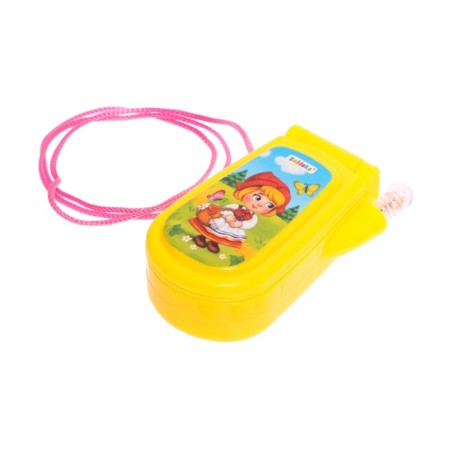 Musical telephone "Fairy Tale", Russian voice acting, lighting effects, works from batteries, mix-5