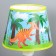 Board lamp "Dinosaurs" E14 15W green 20x20x30 cm Risalux