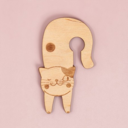 Holder for the lid "Sleepy cat", XDF-2