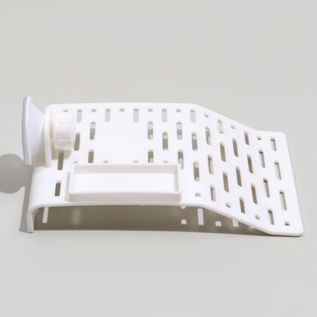 The bridge for the turtles is small, on the suction cup, 17.6 x 11.8 x 2 cm-1