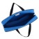 Folder with handles Textile A4, 350 x 265 x 80 mm, PMD 4-42, "Office", Blue/Black (handle)