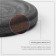 A trace for serving with two departments ADELICA, 21 × 11 × 2 cm, dark beech