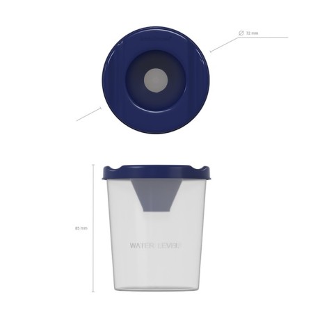 A glass-nonsense 200 ml, Erichkrause Classic, blue-4
