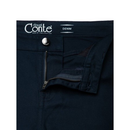 Jeans shortened female Conte Elegant, size l, color Dark Navy-6