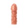 Nozzle with additional stimulation, realistic, TPR, bodily, 12.7 cm
