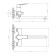 Decoroom DR23043 bath mixer, single -leaf, pour 272 mm, watering can