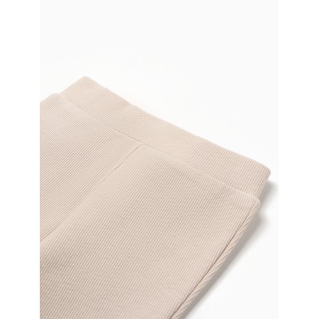 Children's pants Minaku, beige color, height 62-68-1