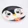 New Year. Ceramic Picenchik plate, 20 cm