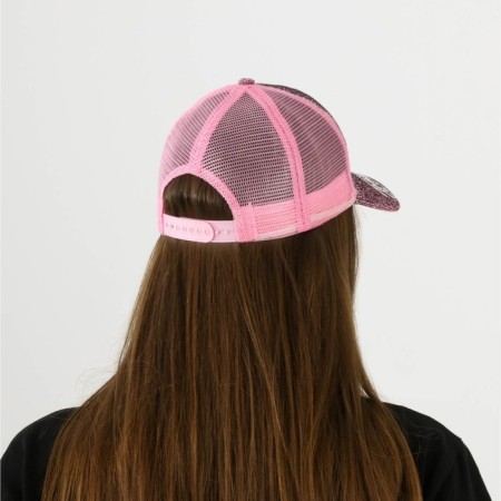 Women's cap with time to glow rhinestones, pink color, rr 56-5
