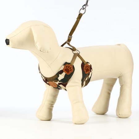 Set "Reflex", size M, leash 95 cm, og 20-58 cm, camouflage-2