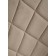 Stol on a metal frame Zest metal/velor, black/beige 50x54x81 cm