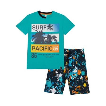 Set for a boy PlayTode: T -shirt and shorts, height 158 ​​cm-4