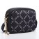 Women's textile bag NK, 19x14x6 cm, gray color