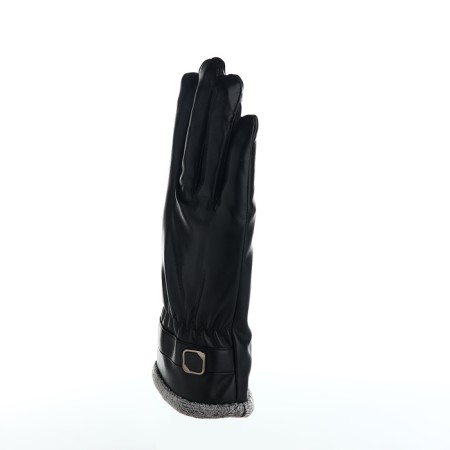 Gloves are male, dimensionless, without insulation, black color-1