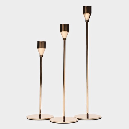 Set of candlesticks "Classic" 3 pcs 22.5/27/32.5x8cm-1