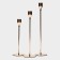 Set of candlesticks "Classic" 3 pcs 22.5/27/32.5x8cm