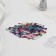 English pins, 22 mm, 80 pcs, colorful color