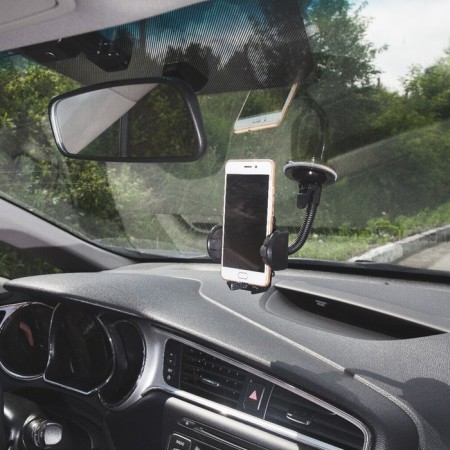 Torso phone holder on a flexible rod, 42-113 mm-1