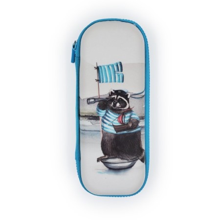 Youth backpack 40 x 30 x 17 cm, Bruno Visconti 12-003 + Penal, Deep Learning, Blue-4