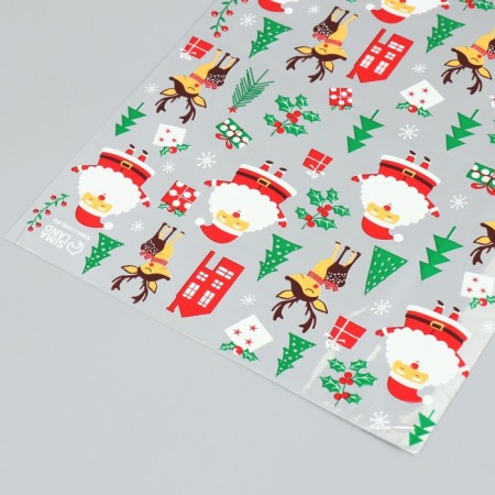Plastic package "Gift for you", 20 x 30 cm, New Year-3