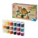 Gouache 18 flowers x 15 ml Zoo, block-tray