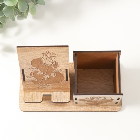 Organizer Table "Flower" 18x12.5x9 cm (set of 9 parts)-4