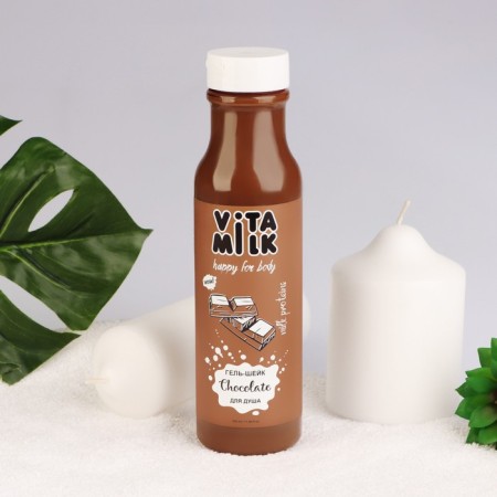 Vitamilk gel shower, “chocolate and milk” 350 ml-3