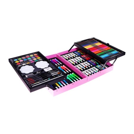 Set for drawing a girl pink-11