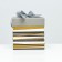 Self -assembly box "line" gray 10x10x10 cm