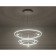 LED LED suspended Ambrella Light, Linetech, FL5542, LED, 90 W, 7200LUM, 3000-6400K, white color