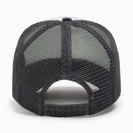 Women's baseball cap with minaku grid, gray color, size 56-58-3