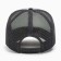 Women's baseball cap with minaku grid, gray color, size 56-58